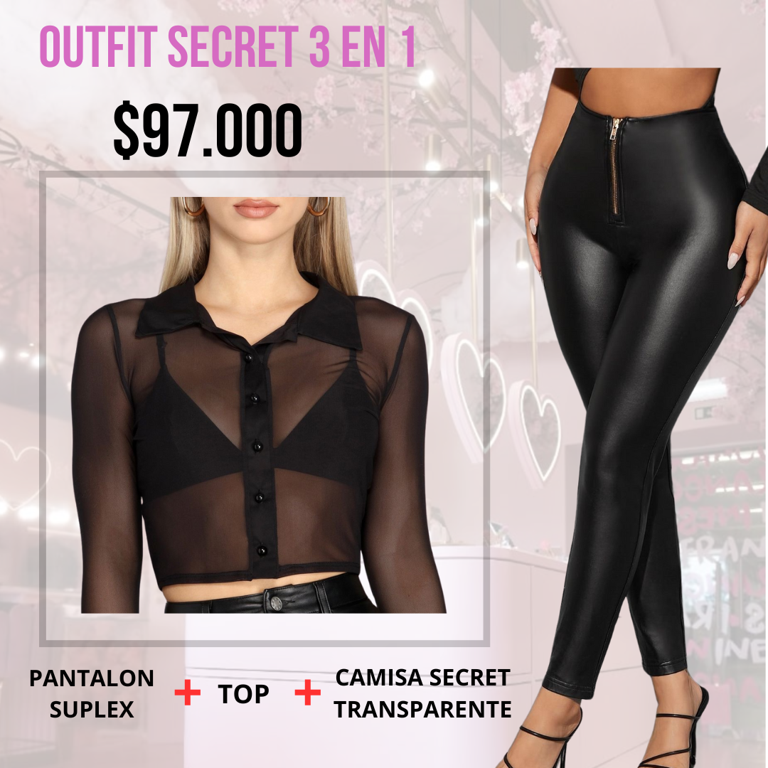 CAMISA OUFIT SECRET + PANTALON