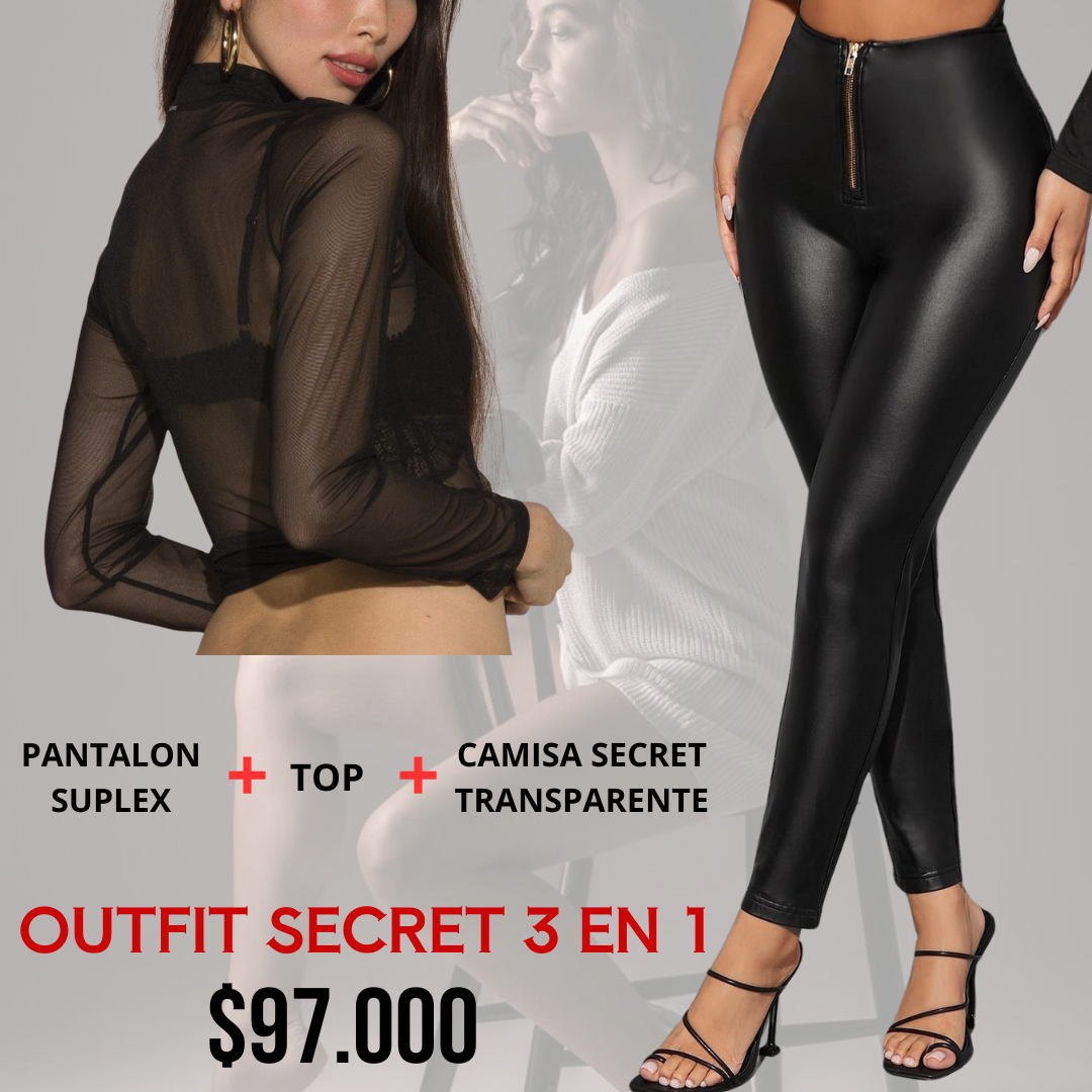 CAMISA OUFIT SECRET + PANTALON