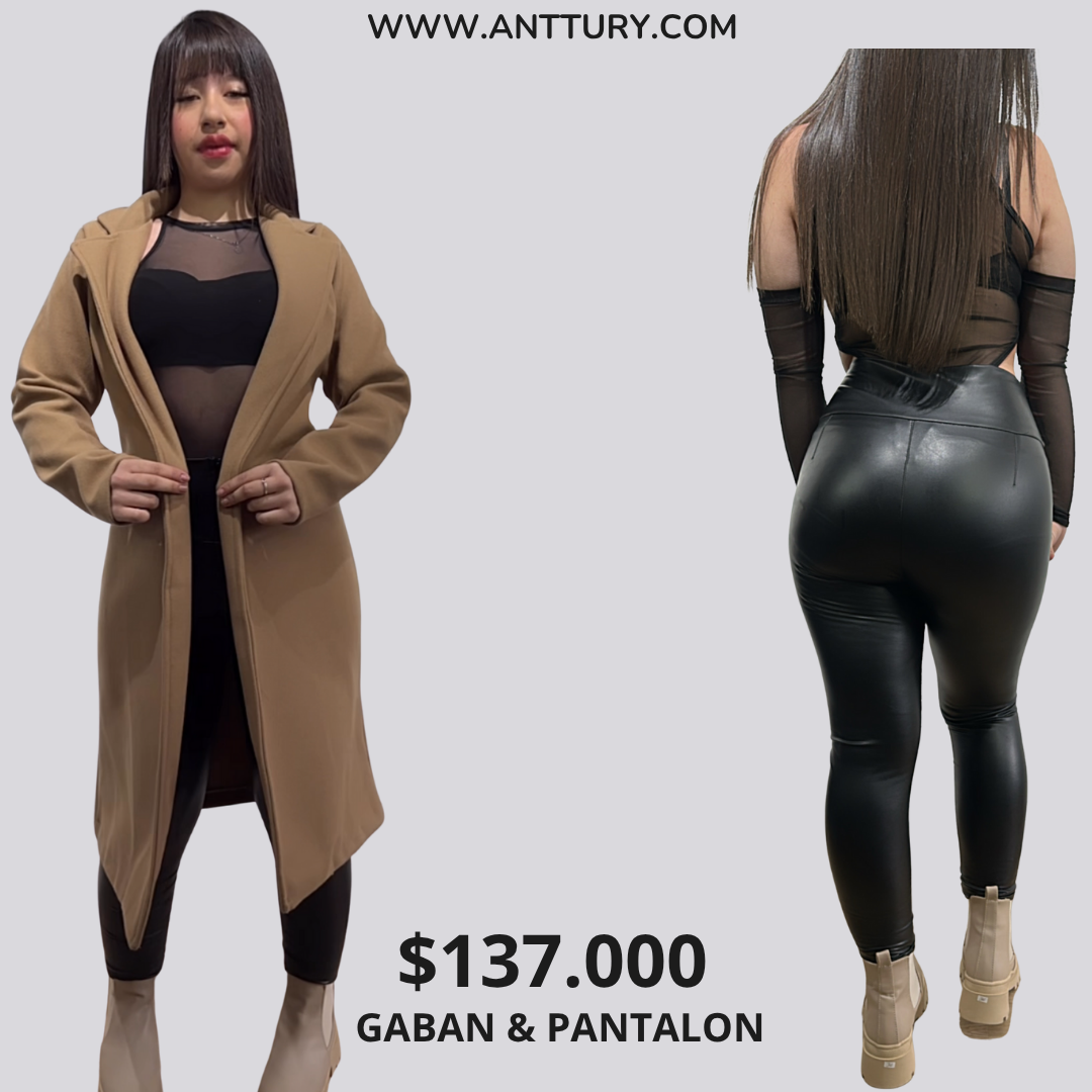 GABAN Y PANTALON (PROMOCION)