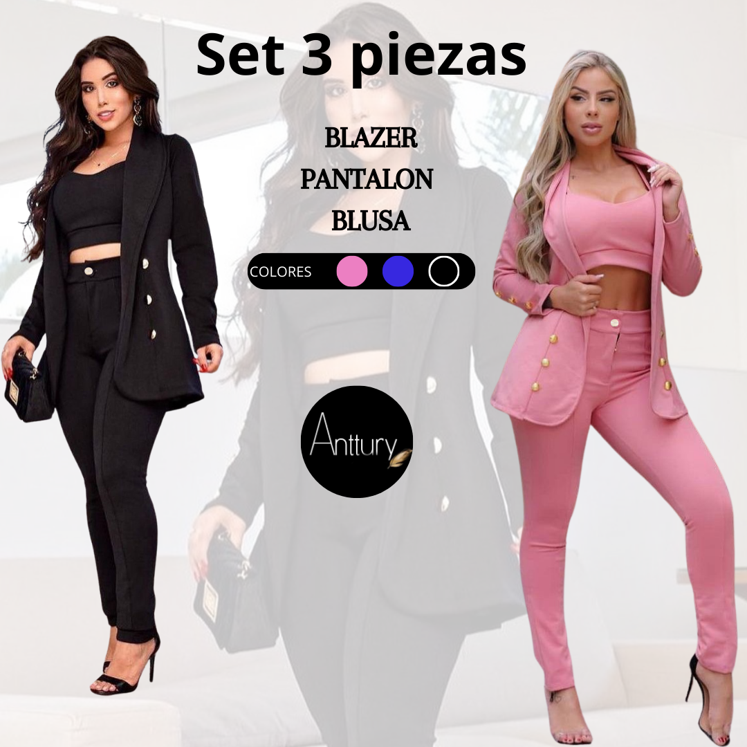 SET 3 PIEZAS  (PROMOCION)