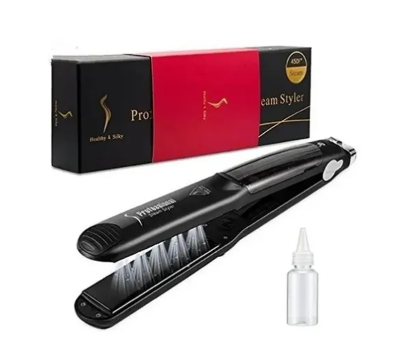 PLANCHA PARA CABELLO PROFESIONAL A VAPOR