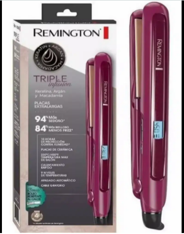 PLANCHA REMINGTON TRIPLE INFUSIÓN