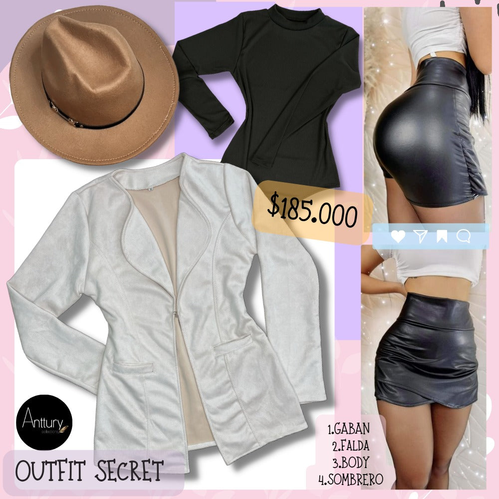 OUTFIT SECRET (FALDA SUPLEX) 🕵️‍♀️