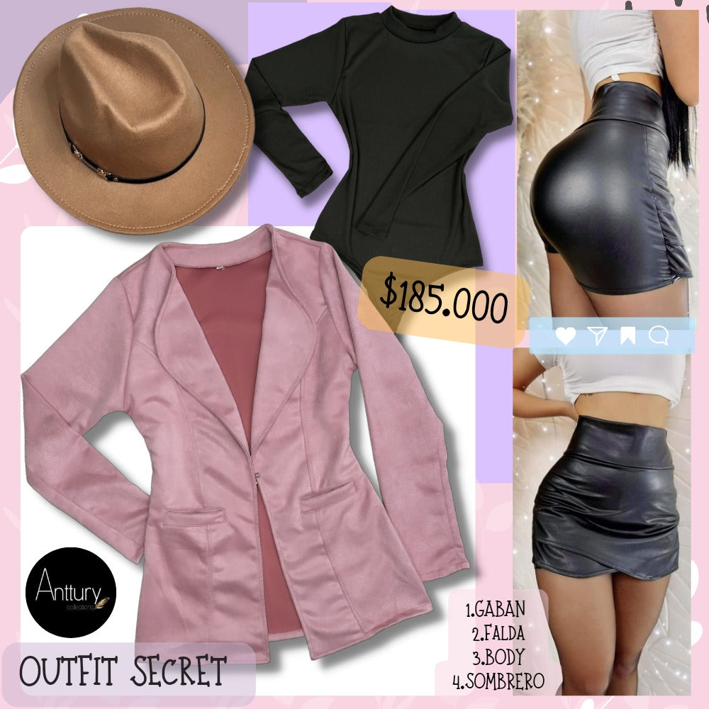 OUTFIT SECRET (FALDA SUPLEX) 🕵️‍♀️